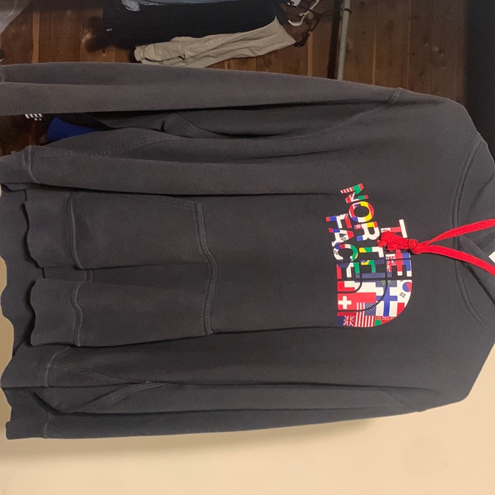 Black North Face Hoodie Size: Large